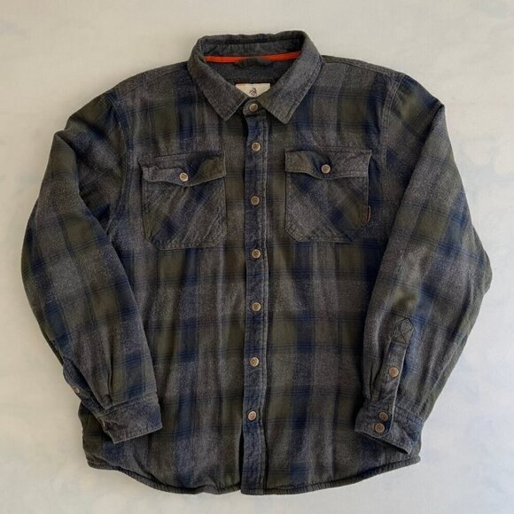 Legendary Whitetails Men's Plaid Button Up Jacket - Picture 1 of 7